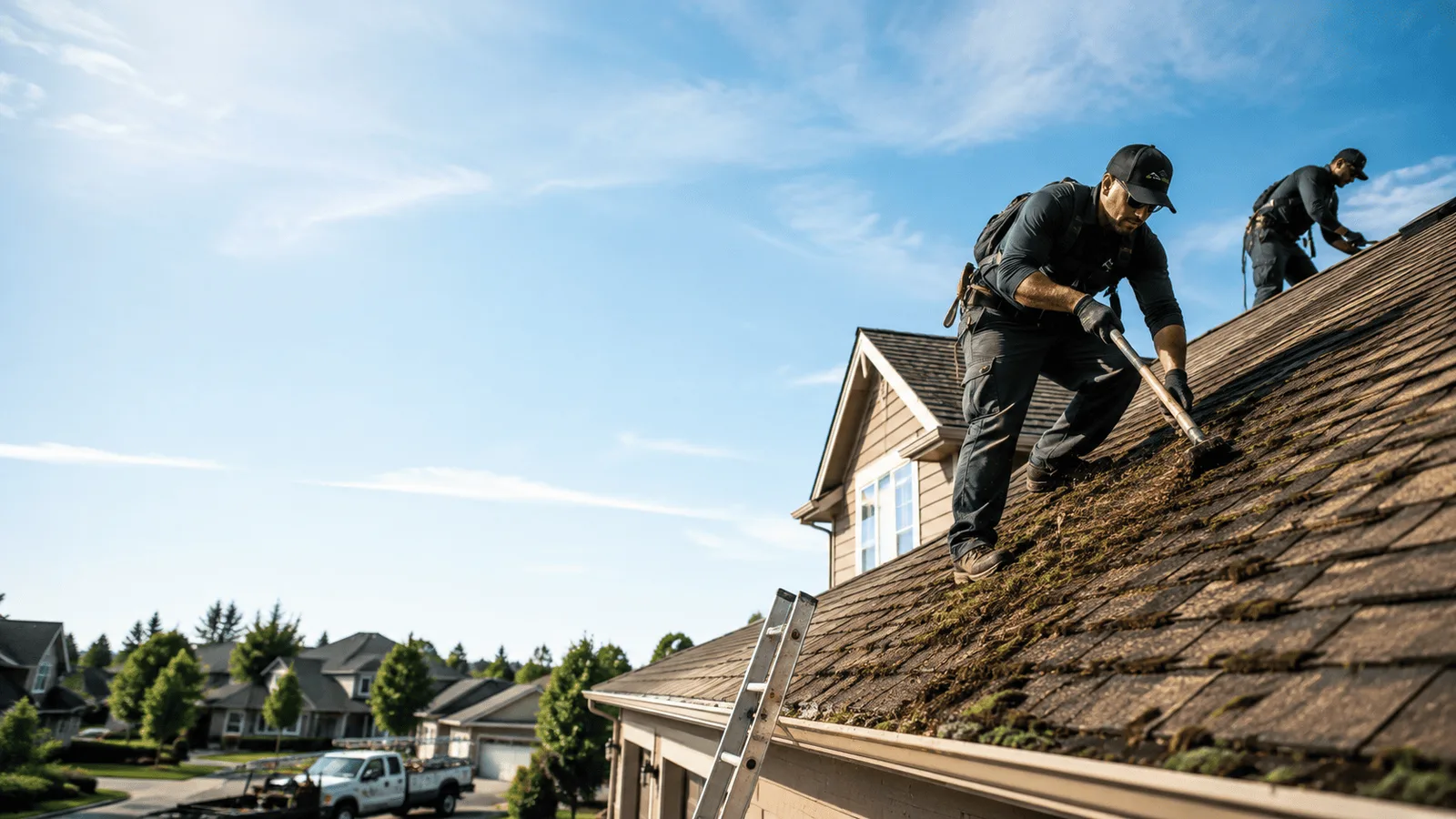 Roof Moss Removal in Trosper, KY near me